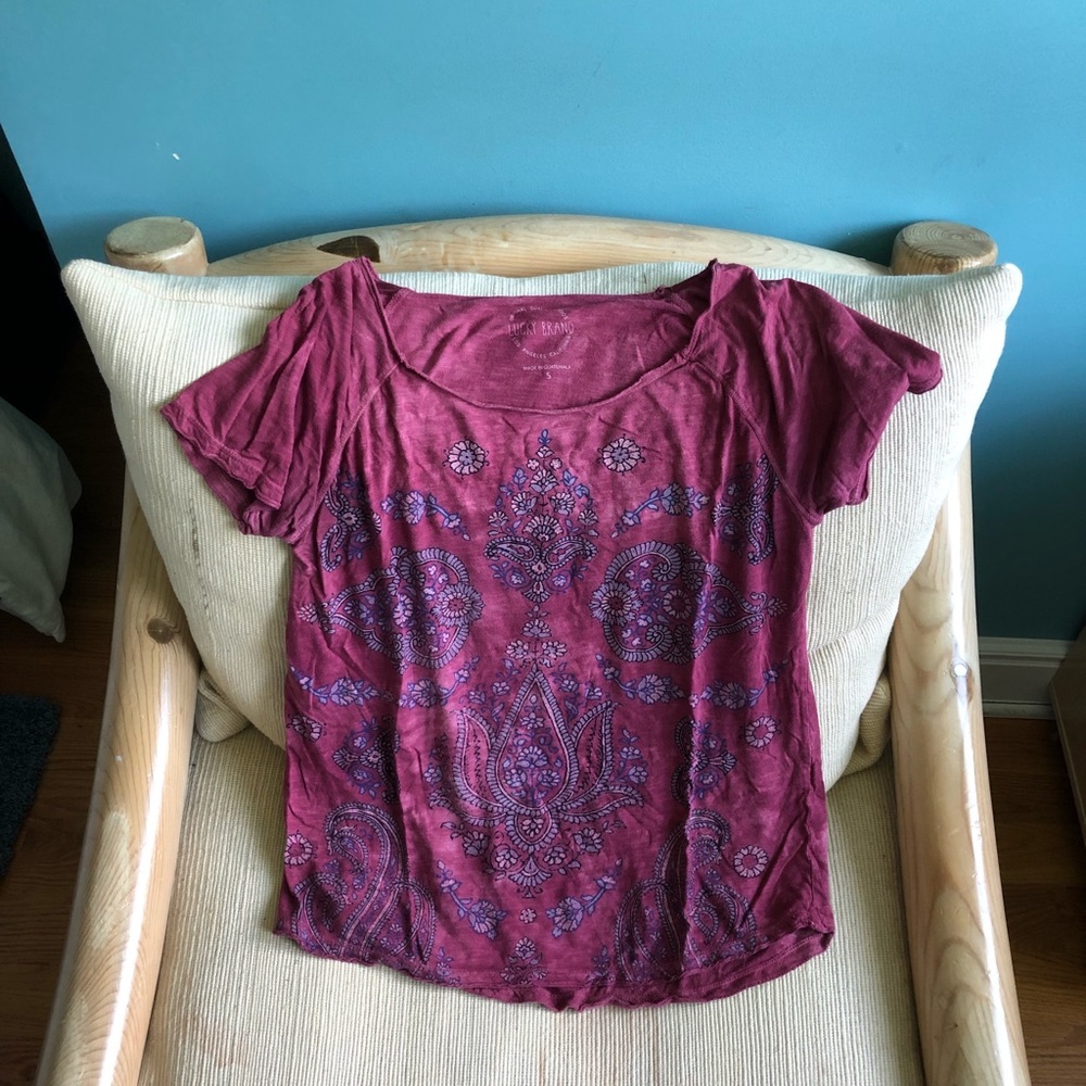 Paisley Pink Lucky T-Shirt